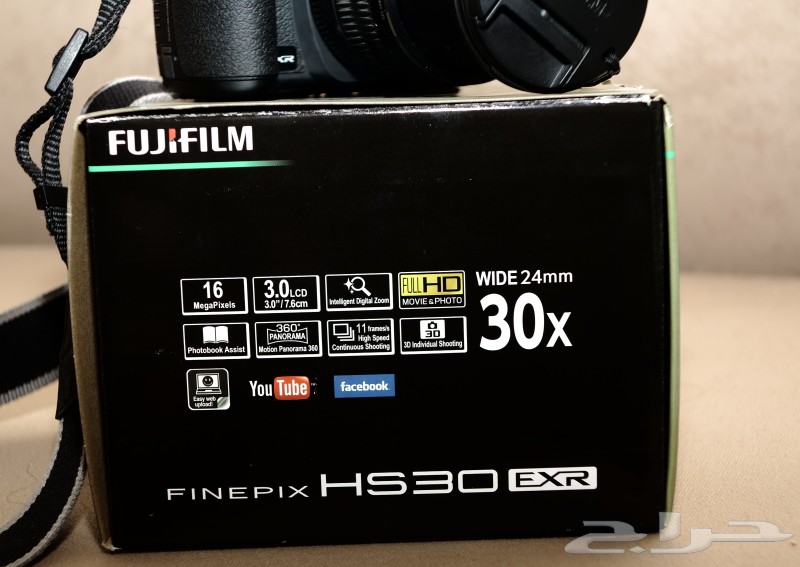 كانون،نيكون،كاميرا،عدسة،جدة للبيع Fujifilm HS30 شبه إحترافية