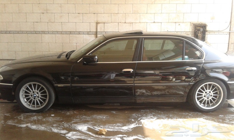 BMW 740 اسود موديل 98 جدة مفحوص ومجدد BMW 740 اسود موديل 98 جدة مفحوص ومجدد