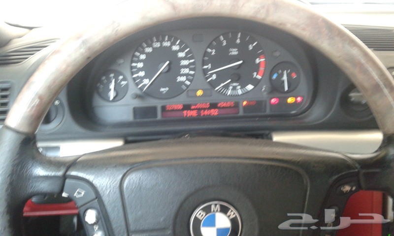 BMW 740 اسود موديل 98 جدة مفحوص ومجدد BMW 740 اسود موديل 98 جدة مفحوص ومجدد