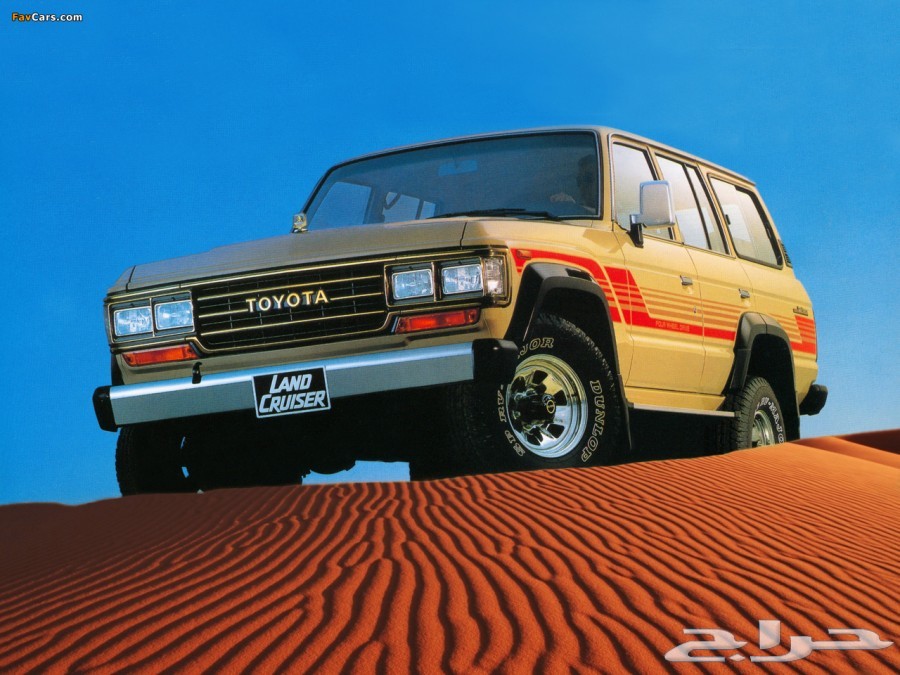 جيب تايوتا لاندكروزر موديل 1989 vxr